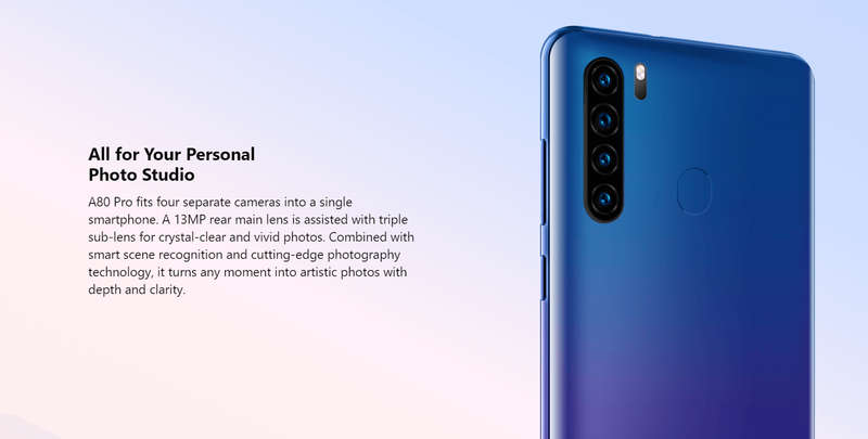 Rugged SA Blackview A80 Pro Android 9.0 Smartphone 4GB, 64GB, Dual-SIM
