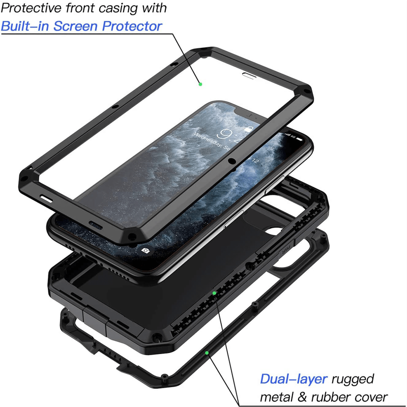 Rugged SA ELITE 360 Tank Armor Case for iPhone 11 Pro