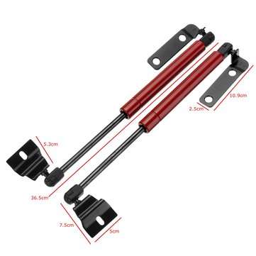 Pair Car Front Hood Bonnet Gas Supports Shock Strut Damper Lift Kit For Toyota Hilux Vigo SR5 2005-2