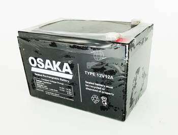 Osaka 12V Gel Valve Rechargeable 12AH Battery