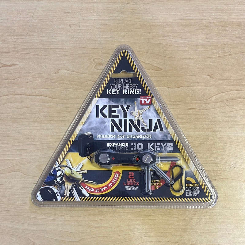 Key Ninja - Organize Up To 30 Keys, Dual LED Lights, Built In Bottle Opener