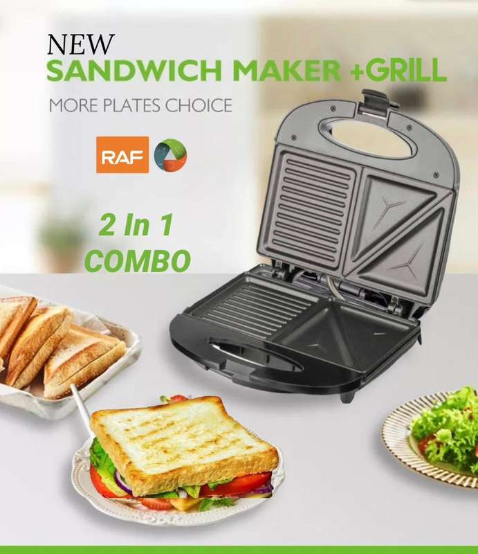 RAF 2:1 Sandwich Toaster & Grill