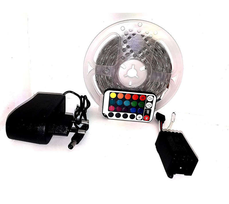 Strip Light LED Kit USB - 5 metremetre RGB 16 Colours