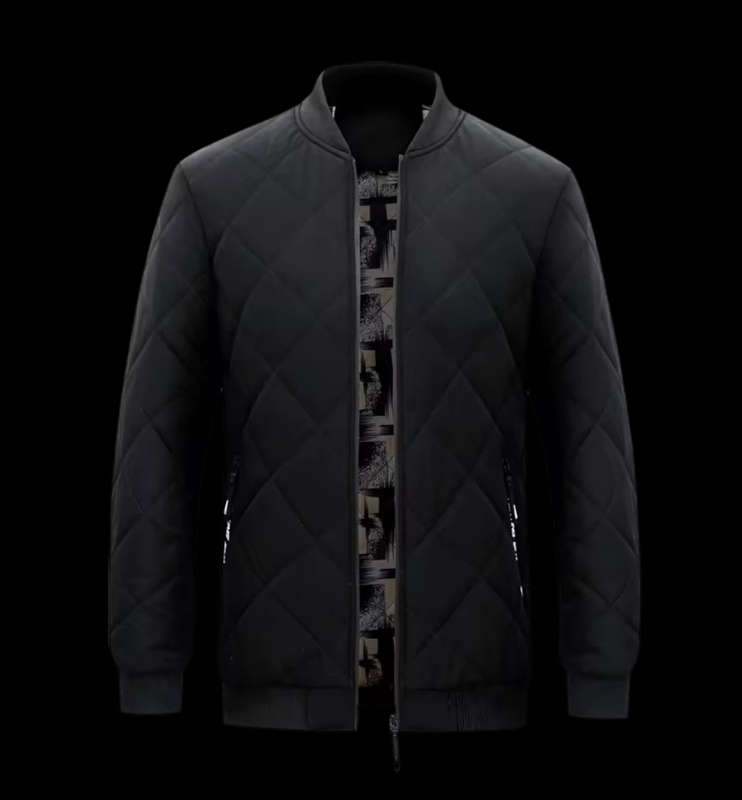MWear Mens Puffer Winter Windbreaker Collar Warm Jacket
