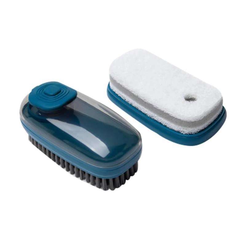 Multifunctional Liquid Soap Dispenser Laundry Brush