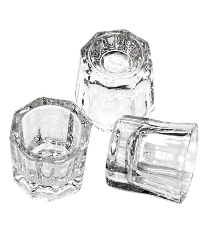 Nail Polygel/Acrylic Dipping Jar 3pc