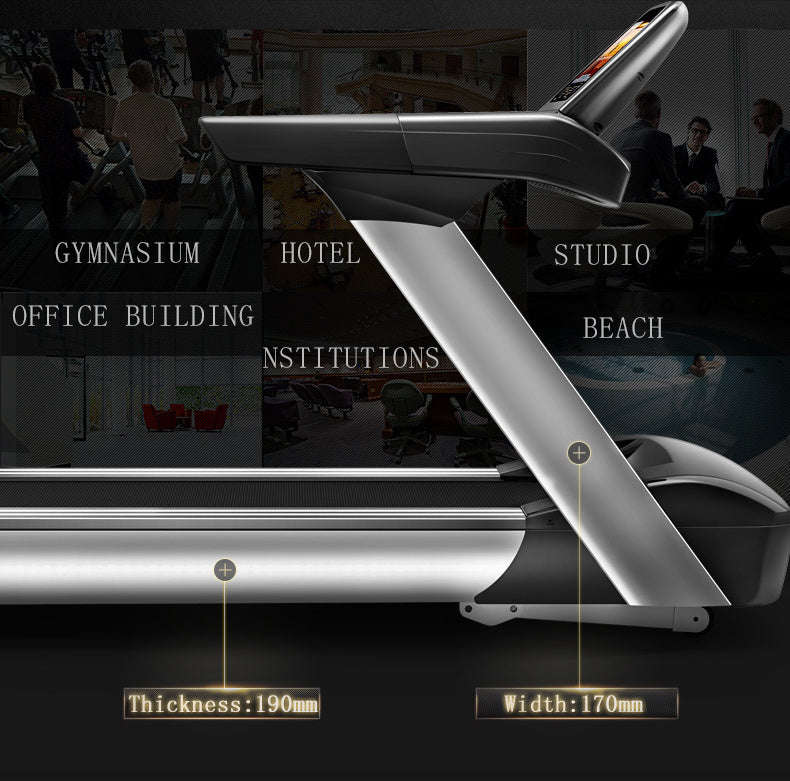 Pro-Sportz BF9 Luxury Commercial Treadmill 7HP Ultra-quiet Shock-absorbing With 15.6 TFT Android ...