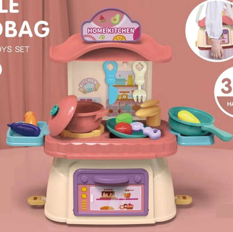 Kid Play House Kitchen Toys Baby Simulation Cooking Food Utensils Mini Kitchenware Early Educatio...