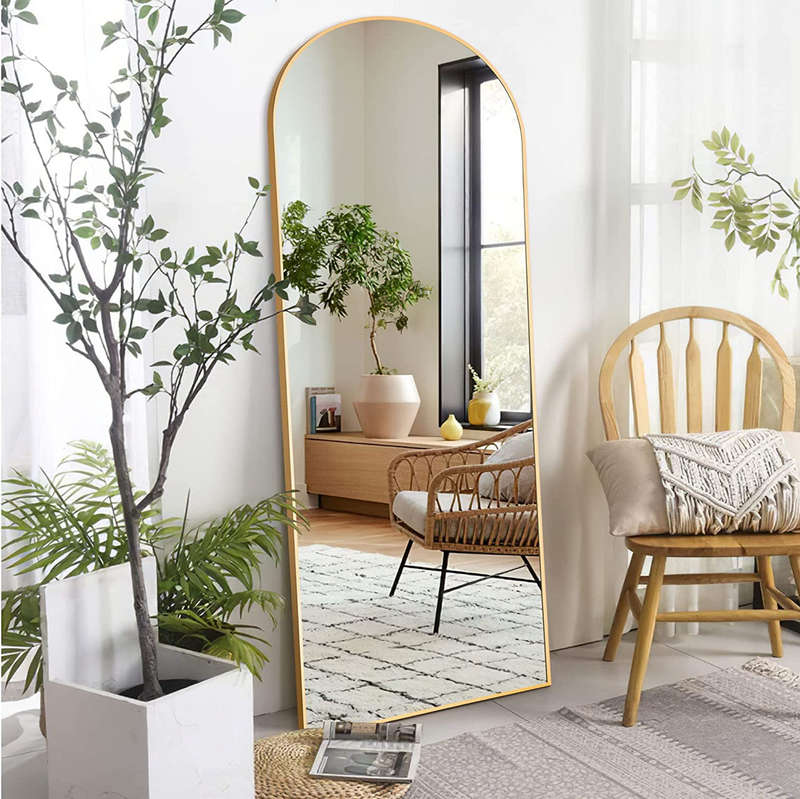 Full Mirror Arch Shaped Standing or Wall Mount - Various Options