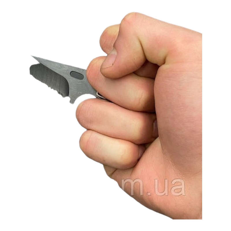 Men's pendant Pike knife with sereitor