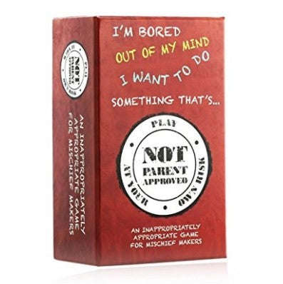 Not Parent Approved - The Hilarious Family Game Night Card Game for Kids, Teens & Tweens, The Per...