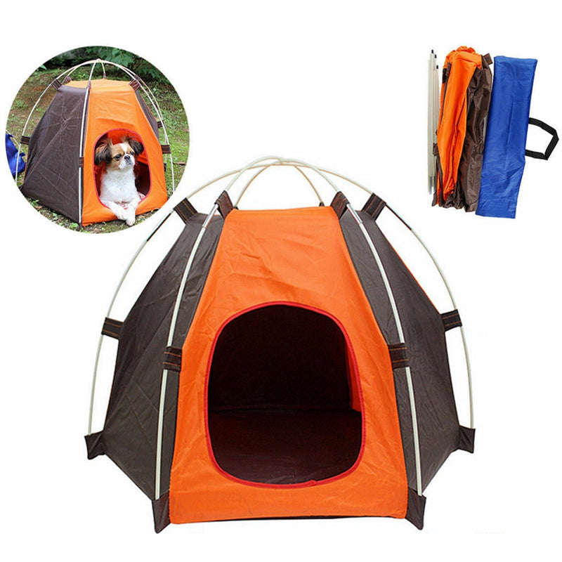 Outdoor Pet Tent Dog Cat Portable Camping Sun Shelter Waterproof