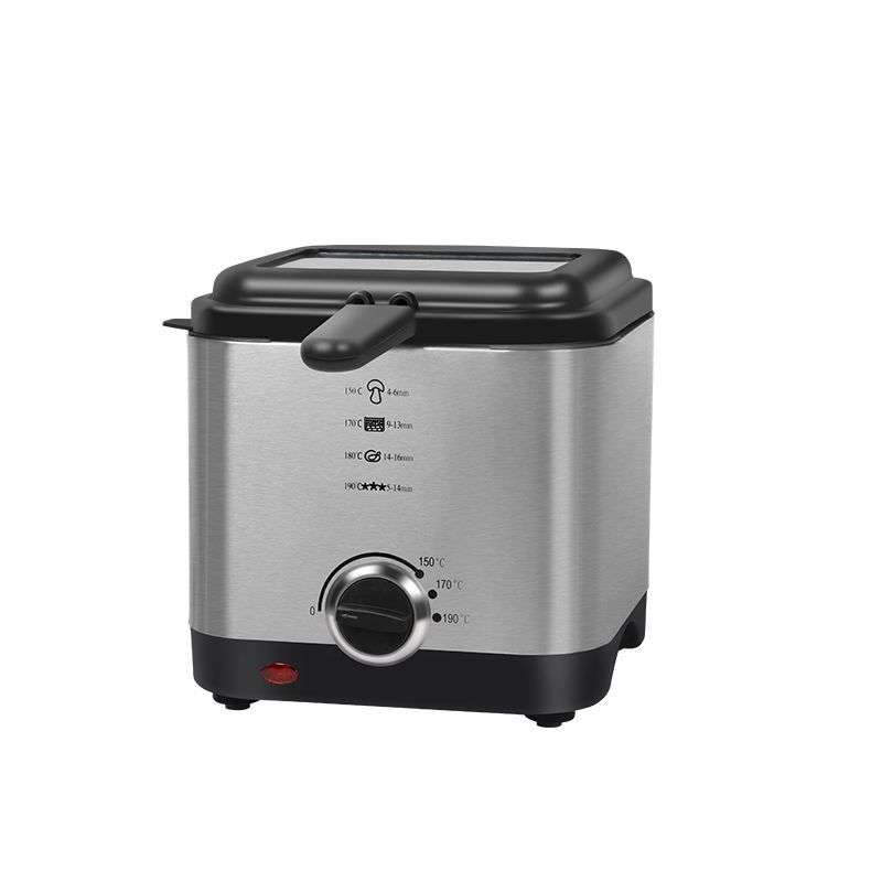 ENZO Kitchen Household 1.5L Detachable Oil Container Commercial Viewable Window Stainless Steel E...