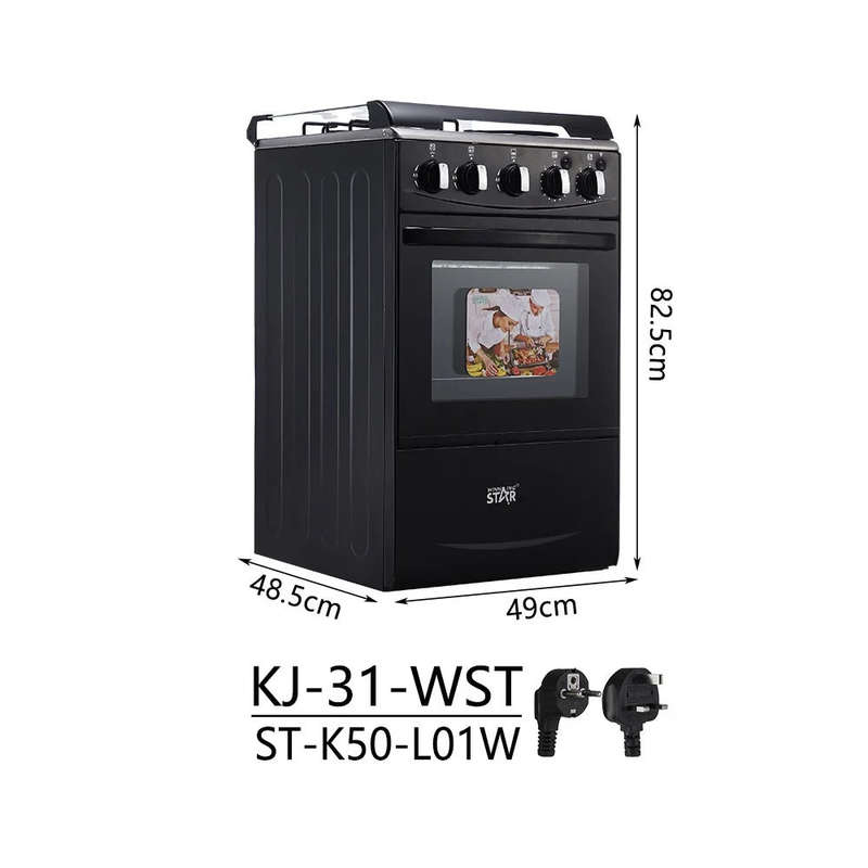 Gas/Electric Combination Stove Electrical Integrated Multifunctional Household Large Oven With Ba...