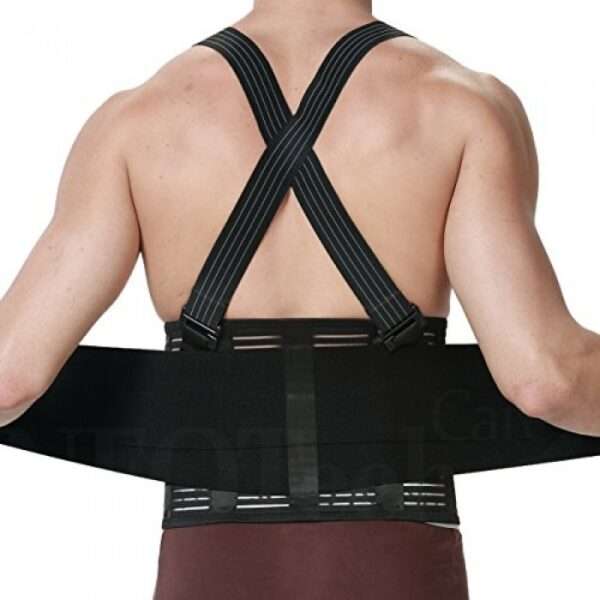 YC-6135 Adjustable Lumbar Back Support Belt  Spine & Muscle Support for Lower Back Pain, Herni...