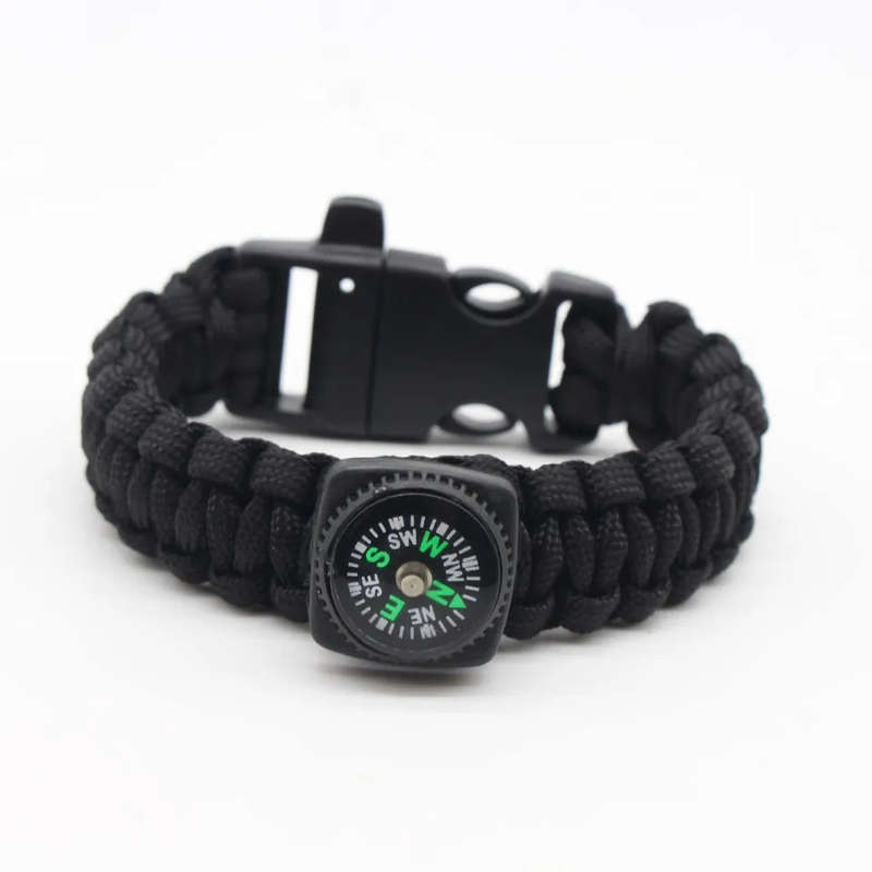Paracord Survival Bracelet with Compass