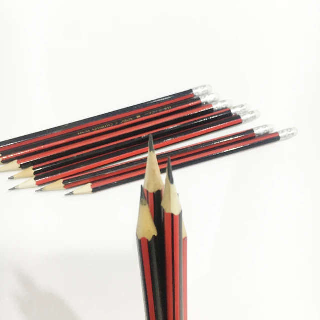 HB Pencil With Rubber 10pc