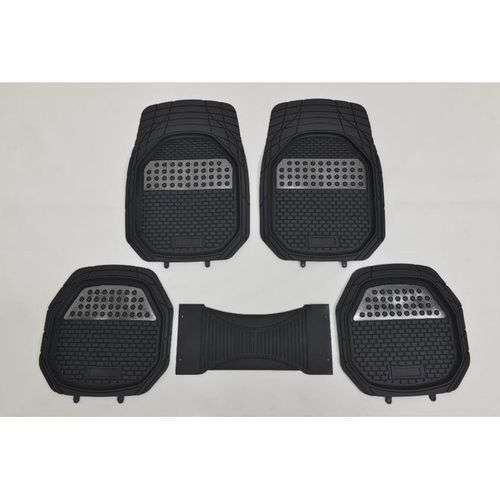 5 Pieces All Car Universal Rubber Floor Mat Set