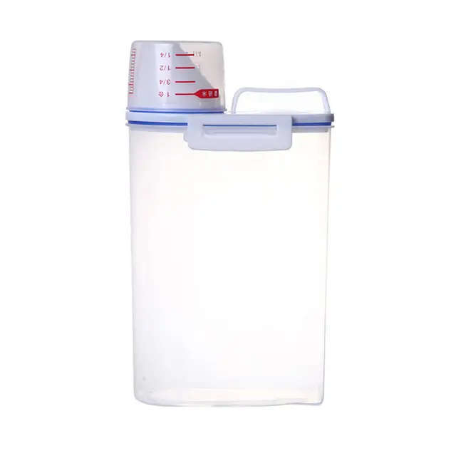 Food Storage Container With Measuring Cup 2.0Kg