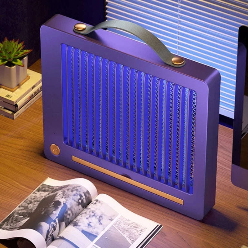 Portable Electric Shock Mosquito Killer Lamp-Black