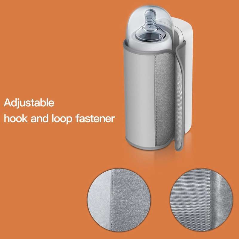 Portable Rechargeable Baby Bottle Warmer  Fast Heating, USB Powered, 6 Temperature Settings