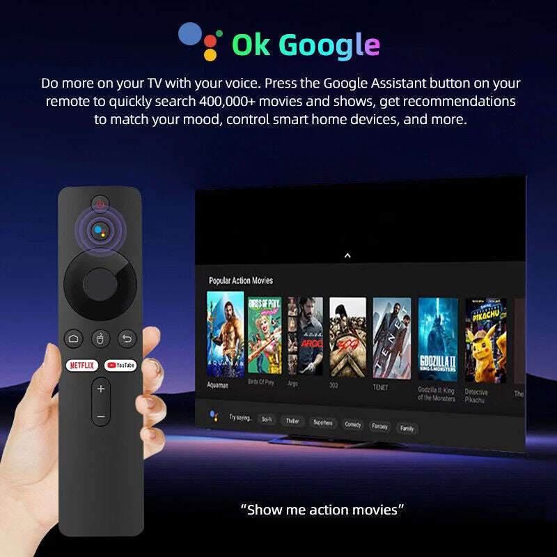 G96 4K Smart TV Stick Android13 ATV OS Top Set Box Allwinner Dual Wifi