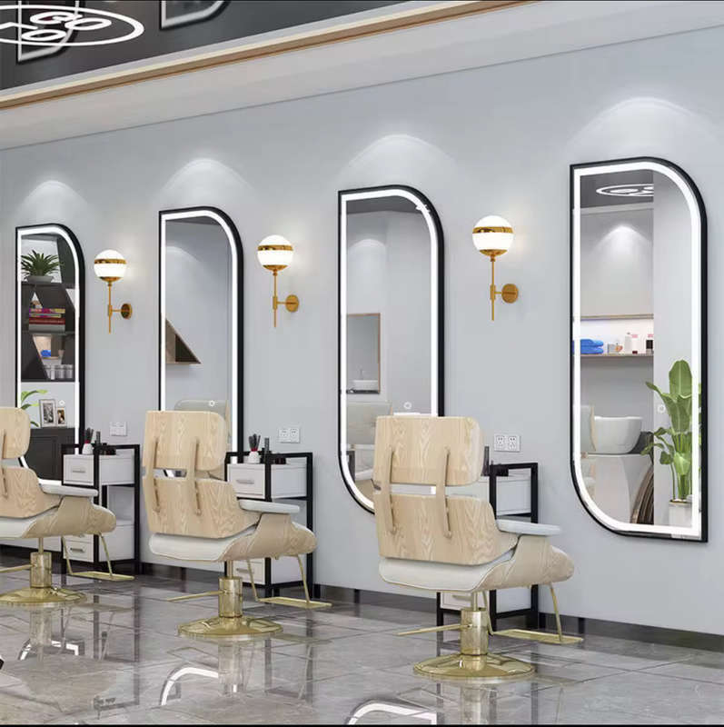 M-Furn Modern European Style Luxury LED Mirror 150x50cm - Various Options