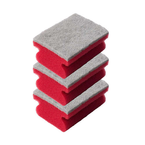 LiAo Safe Grip Sponge Scourer Pack Of 3