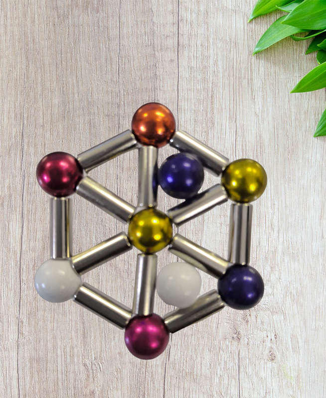 Colored Magnet Building Blocks