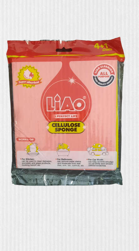 Liao Cellulose Sponge 5pcs