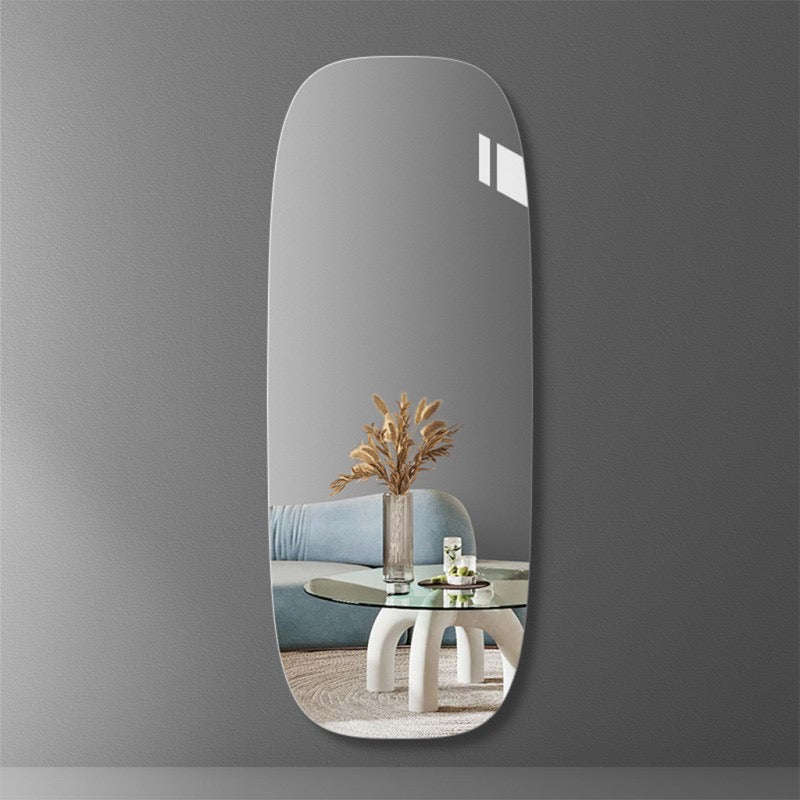 Decorative Mirrors Wall Luxury Full Length Mirror 150x60cm Black Frameless