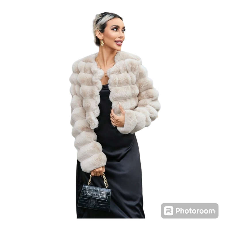 Fuax Fur Coat Jacket Female Winter Artificial Mink Fur Warm Coats High Quality Stylish and Comfor...