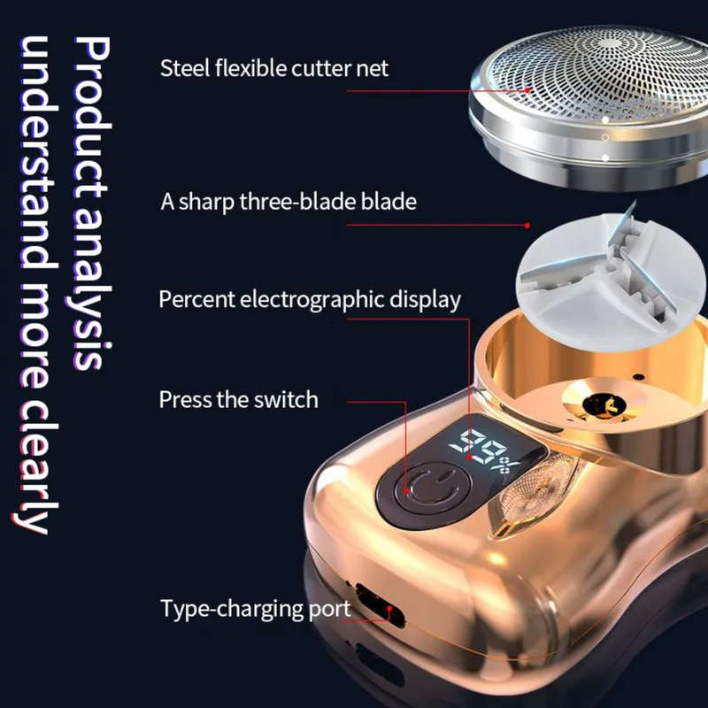 Rechargeable Mini Shaver