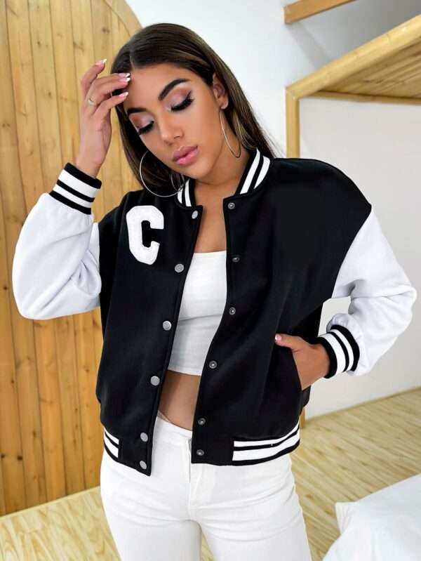 Mfashion Classic Varsity Bomber Jacket Various Colours