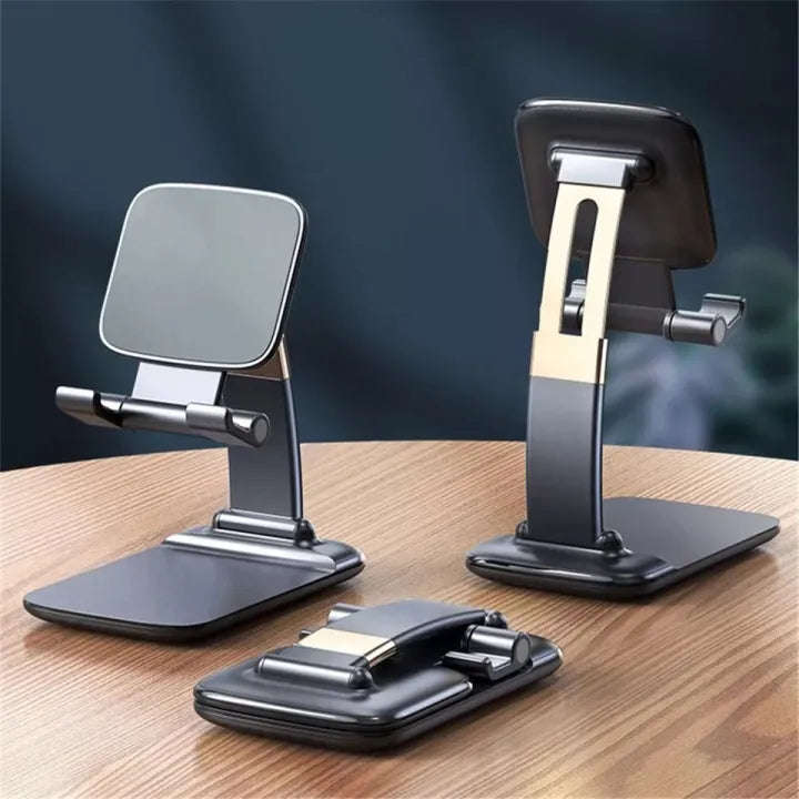 MTech Foldable Desktop Phone Holder Stand Mobile Stand For Mobile Tablets - Keep Phone Or Tablet...