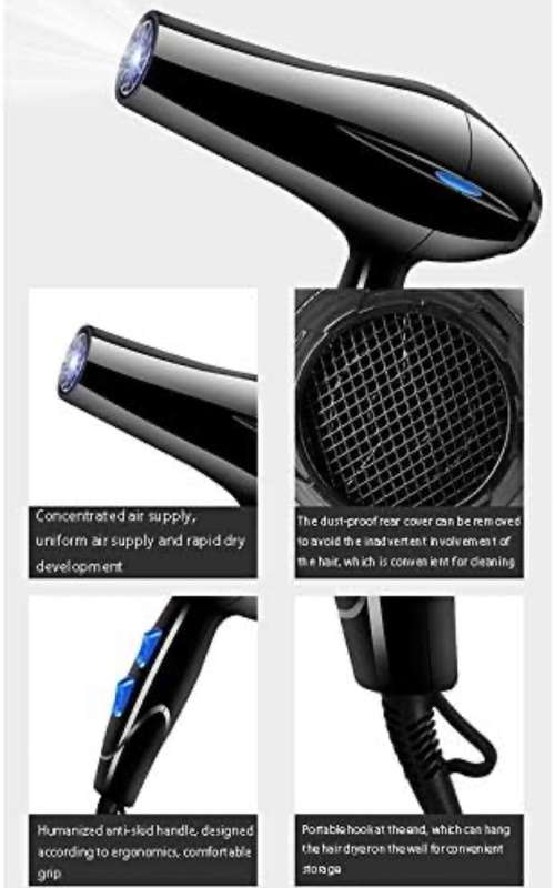 Hair Dryer Professional Hairdressing Barber Salon Tools Blow Dryer Low Hairdryer Hair Dryer Fan