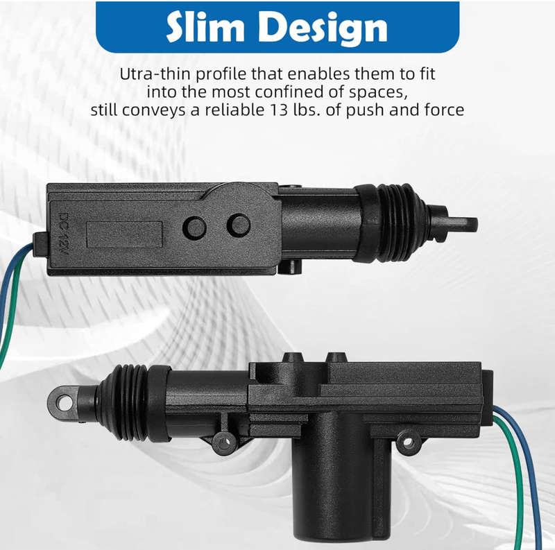 Universal Car High Power Door Central Locking System, Heavy Duty Durable High Power Door Lock Kit...