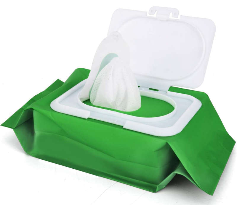 ALOE Soft Cotton Wet Wipes Facial Cleansing Towel, Mild, Moisturizing, Emollient, Non-woven Makeu...