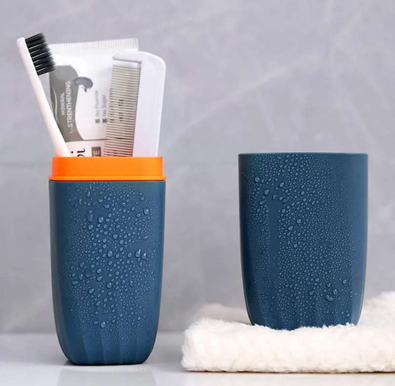 Mclean Travel Toothbrush Holder Various Options 2pc Set