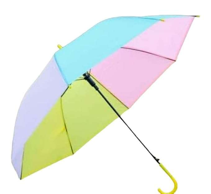 Frosted Rainbow Childrens PVC Umbrella