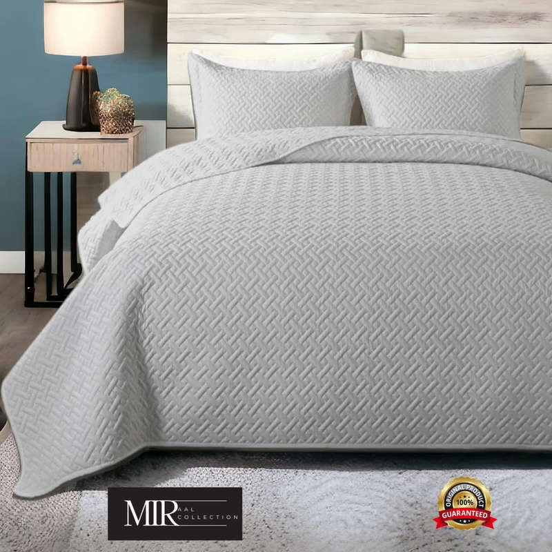 Miraal Collection Bedspread Set 5pc- Vibrant Colour Options