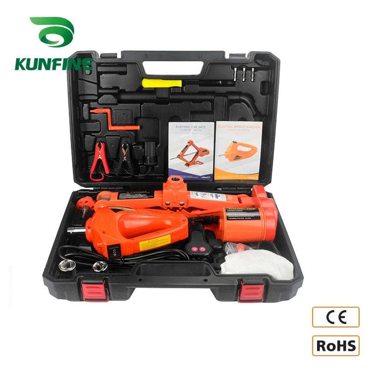Portable 12V 13A Max.current  Car Jack 2Ton Electric Jack Auto Lift Scissor Jack Lifting Machinis...