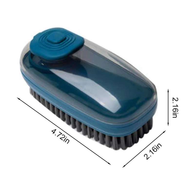 Multifunctional Liquid Soap Dispenser Laundry Brush