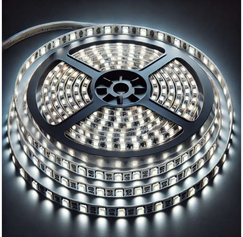 LED Bendable S TYPE Led Strip Light - 60led/m IP20,12volt 5M Reel