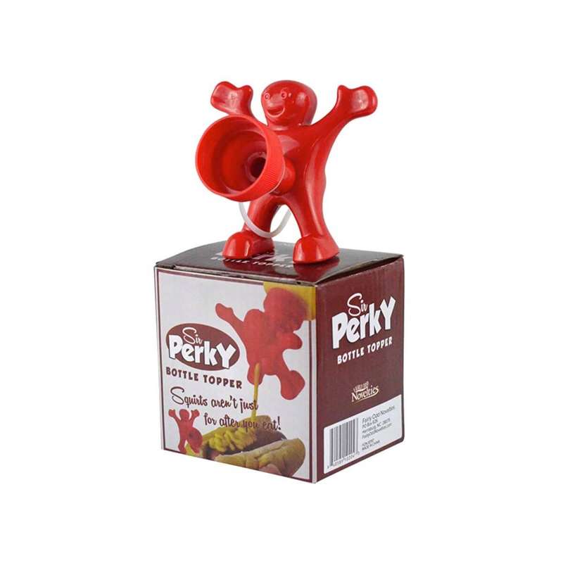 Sir Perky Bottle/Condiment Stopper