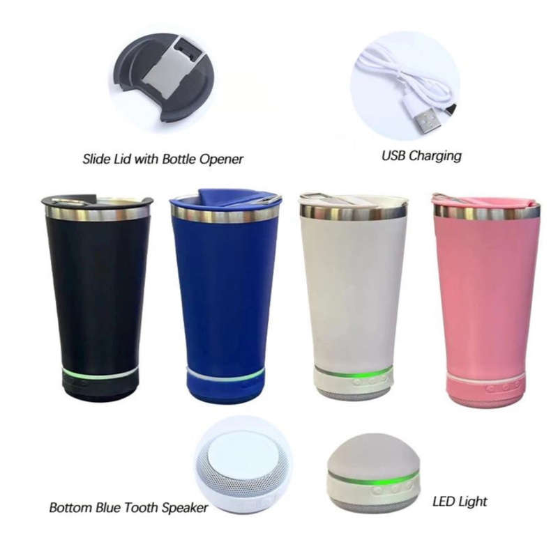 MTech Bluetooth Speaker Travel Mug Various Options