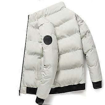 MWear Winter Mens Jacket Stand -Up Collar Warm Winter Clothes