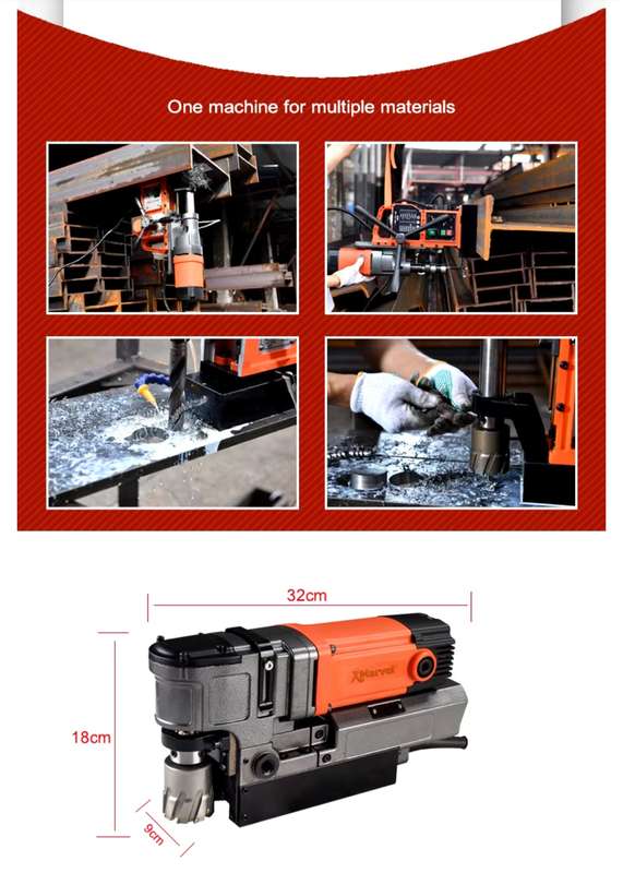 ProPower Magnetic Base Drill Low Profile - 50mm