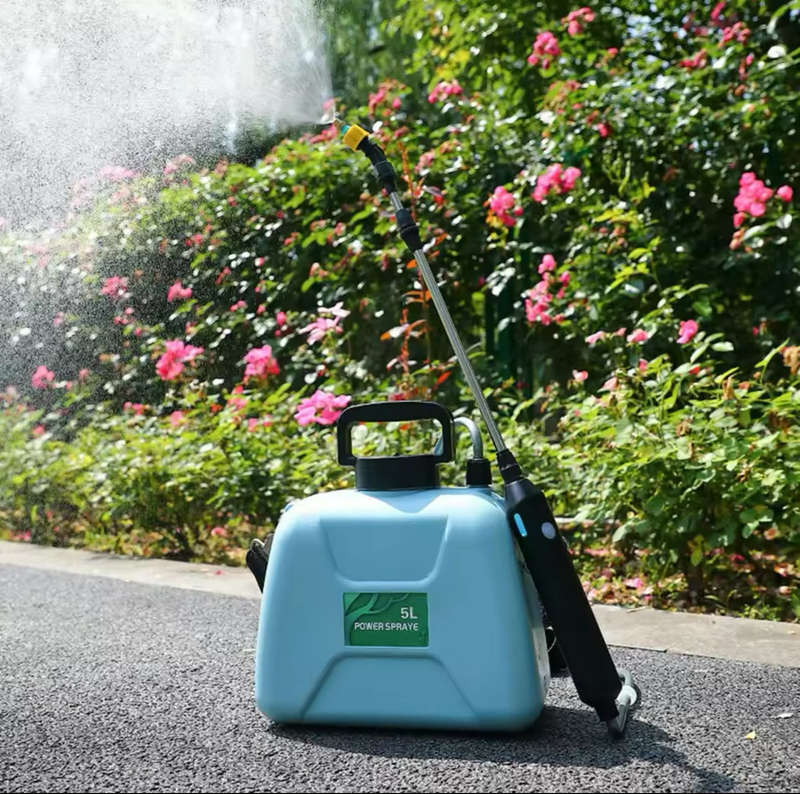 Electric Garden Sprayer Battery Powered Automatic Garden Plant Mister Rechargeable 5L