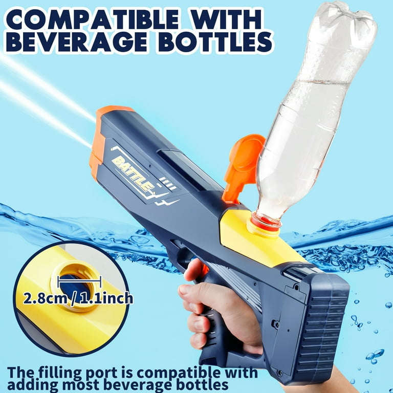 Electric Water Gun for Kids, 32 FT Long Range Powerful Squirt Gun